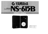 Yamaha NS-615 Manual do proprietário