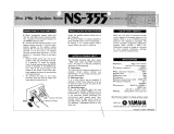 Yamaha NS-355 Manual do proprietário