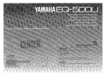 Yamaha EQ-500U Manual do proprietário