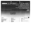 Yamaha CDX-420 Manual do proprietário