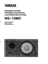 Yamaha NS-10MC Manual do proprietário