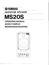 Yamaha MS20S Manual do proprietário