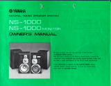 Yamaha NS-1000 Manual do proprietário