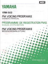 Yamaha YRM-502 Manual do proprietário