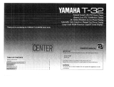 Yamaha T-32 Manual do proprietário