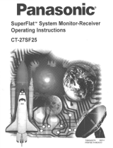 Panasonic CT-27SF25 Manual do usuário