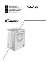 Candy AQUA 1142D1/2-S Manual do usuário