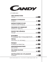 Candy FCDP818VX/E Manual do usuário