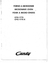 Candy FM CFG 1775X Manual do usuário