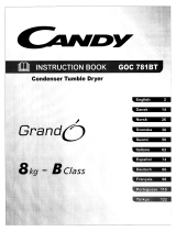Candy GOC 781BT-84 Manual do usuário