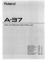 Roland A-37 Manual do usuário