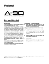 Roland A-90 Manual do usuário