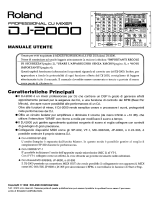 Roland DJ-2000 Manual do usuário