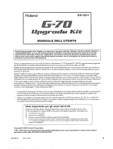 Roland G-70 Manual do usuário