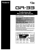 Roland GR-33 Manual do usuário