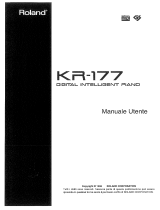Roland KR-177 Manual do usuário