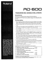 Roland RD-600 Manual do usuário