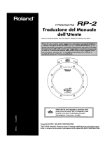 Roland RP-2 Manual do usuário