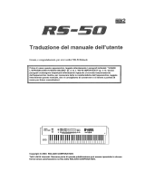 Roland RS-50 Manual do usuário