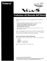 Roland VGA-5 Manual do usuário