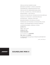 Bose SoundLink® Mini Bluetooth® speaker II Manual do proprietário