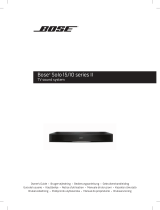 Bose ® Solo 15 Series II TV sound system Manual do proprietário