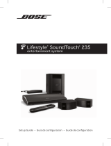 Bose Lifestyle SoundTouch 235 entertainment system Guia rápido