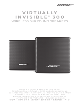 Bose invisible300 Manual do proprietário