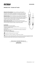 Extech Instruments ET25 Manual do usuário