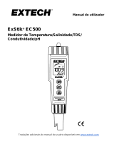 Extech Instruments EC500 Manual do usuário
