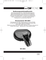 Clatronic HR 2603 Manual do proprietário