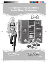 Lexibook BARBIE MAGIC REFRIGERATOR Manual do proprietário