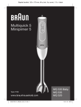 Braun MQ535 -MQ535BABY Manual do proprietário