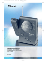 E-bench EBENCH KH 2204 RADIO-REVEIL A PROJECTION Manual do proprietário