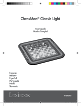 Lexibook CHESSMAN CLASSIC LIGHT Manual do proprietário