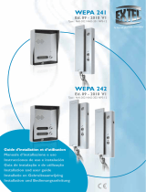 Extel WEPA 242 Manual do proprietário