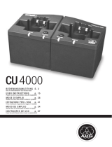 AKG CU 4000 Manual do proprietário