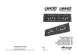 JBSYSTEMS LIGHT LM 430 Manual do proprietário