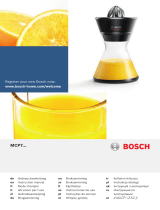 Bosch MPC72GPW Manual do proprietário