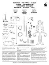 Barbie My Scene Stylin’ Friend Barbie Doll Instruções de operação