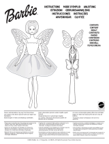 Mattel Flying Butterfly Barbie Doll Instruções de operação