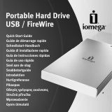 Iomega PORTABLE HARD DRIVE FIREWIRE Manual do proprietário