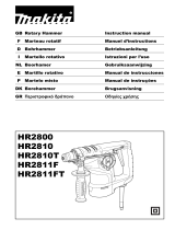 Makita HR2811FT Manual do proprietário
