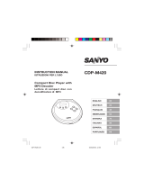Sanyo CDP-M420 Manual do proprietário