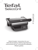 Tefal GC740B - Select Grill Manual do proprietário