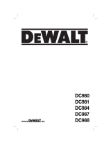 DeWalt dc 988 ka qw Manual do proprietário