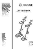 Bosch ART 30 Combitrim Manual do proprietário