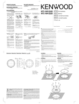 Kenwood KFC-XW1222D Manual do usuário