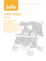 mothercare Joie aire twin stroller 0712816 Manual do proprietário