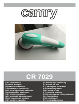 Camry CR 7029 Manual do usuário
